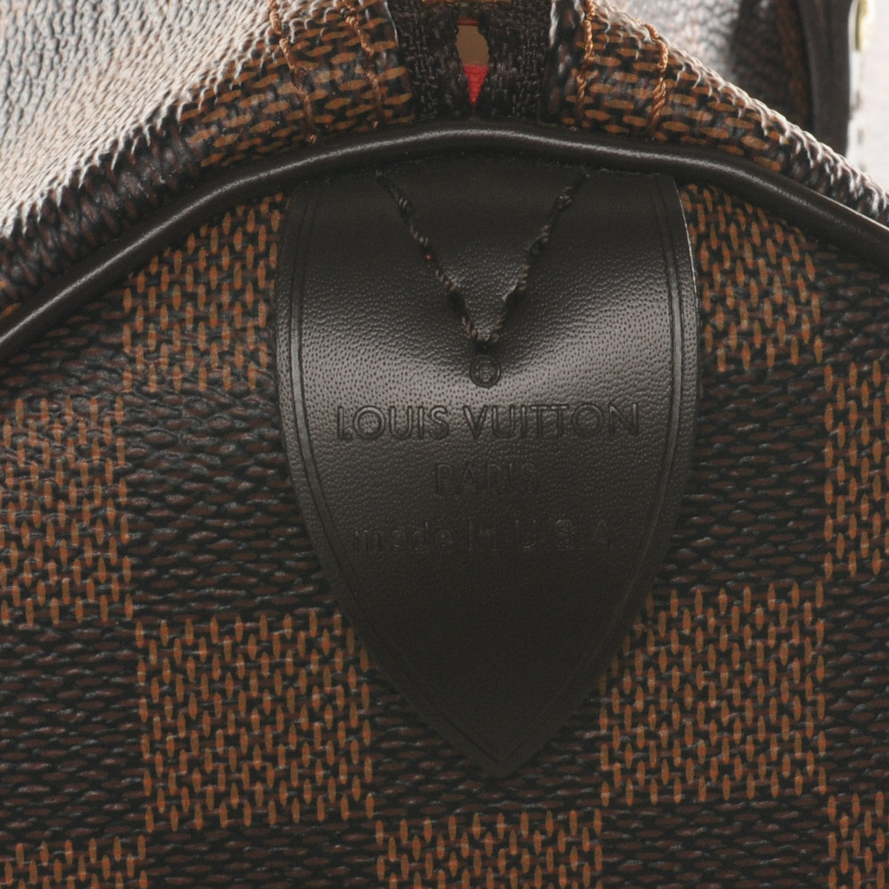 Louis Vuitton Damier Ebene Speedy 30 8 of 8