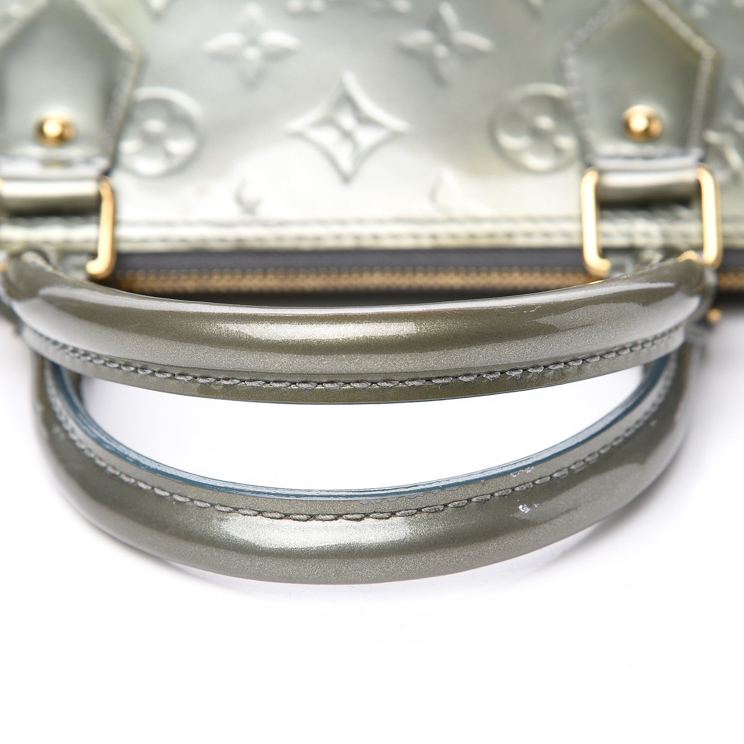 Louis Vuitton Vernis Alma GM Givre 13 of 16