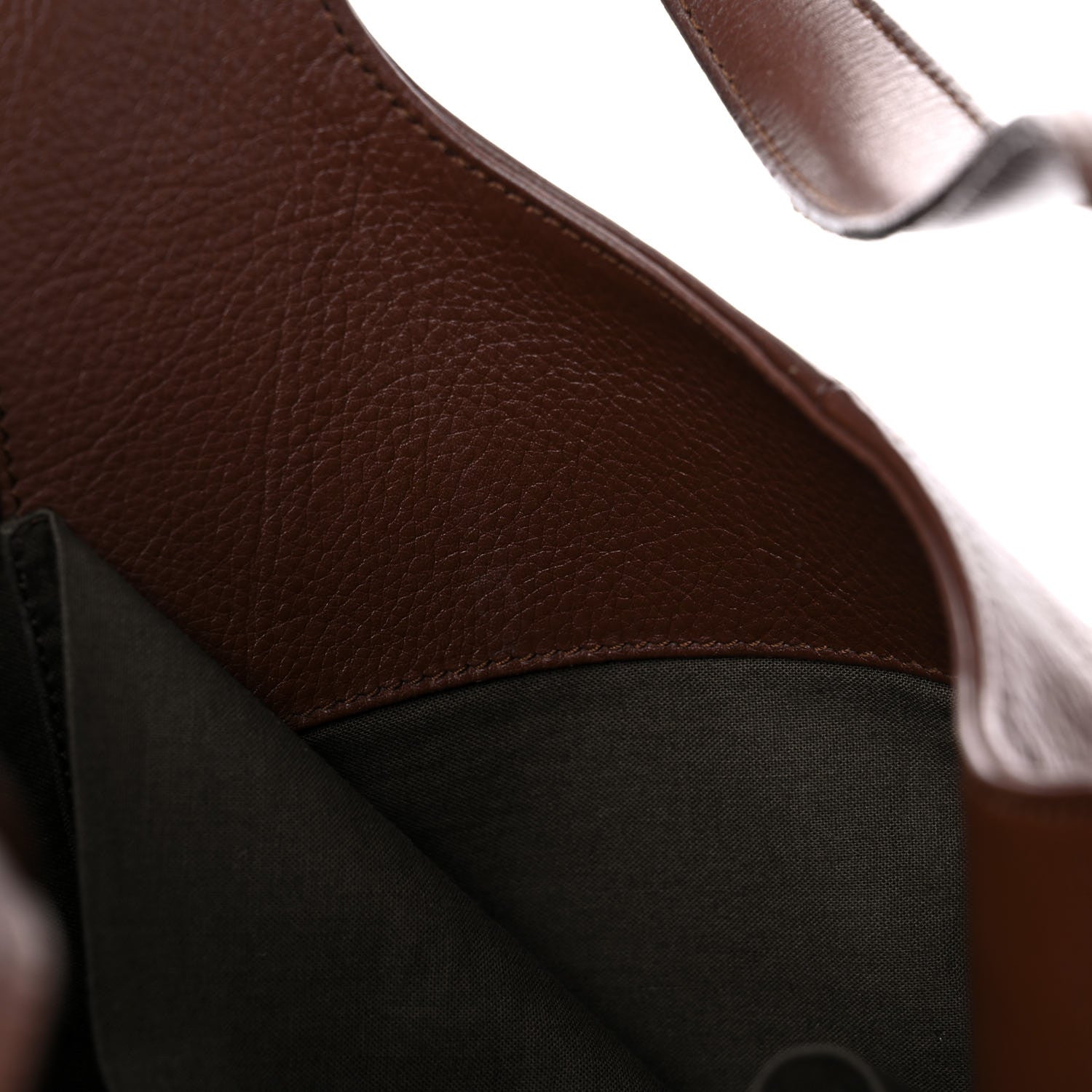 Saint Laurent Calfskin Belle de Jour Cabas Tote Brown 11 of 19