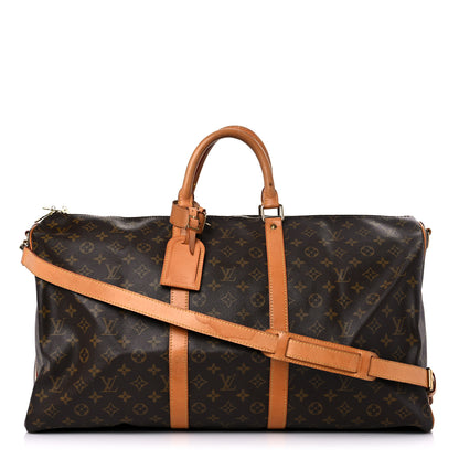 Louis Vuitton Monogram Keepall Bandouliere 55 1 of 41