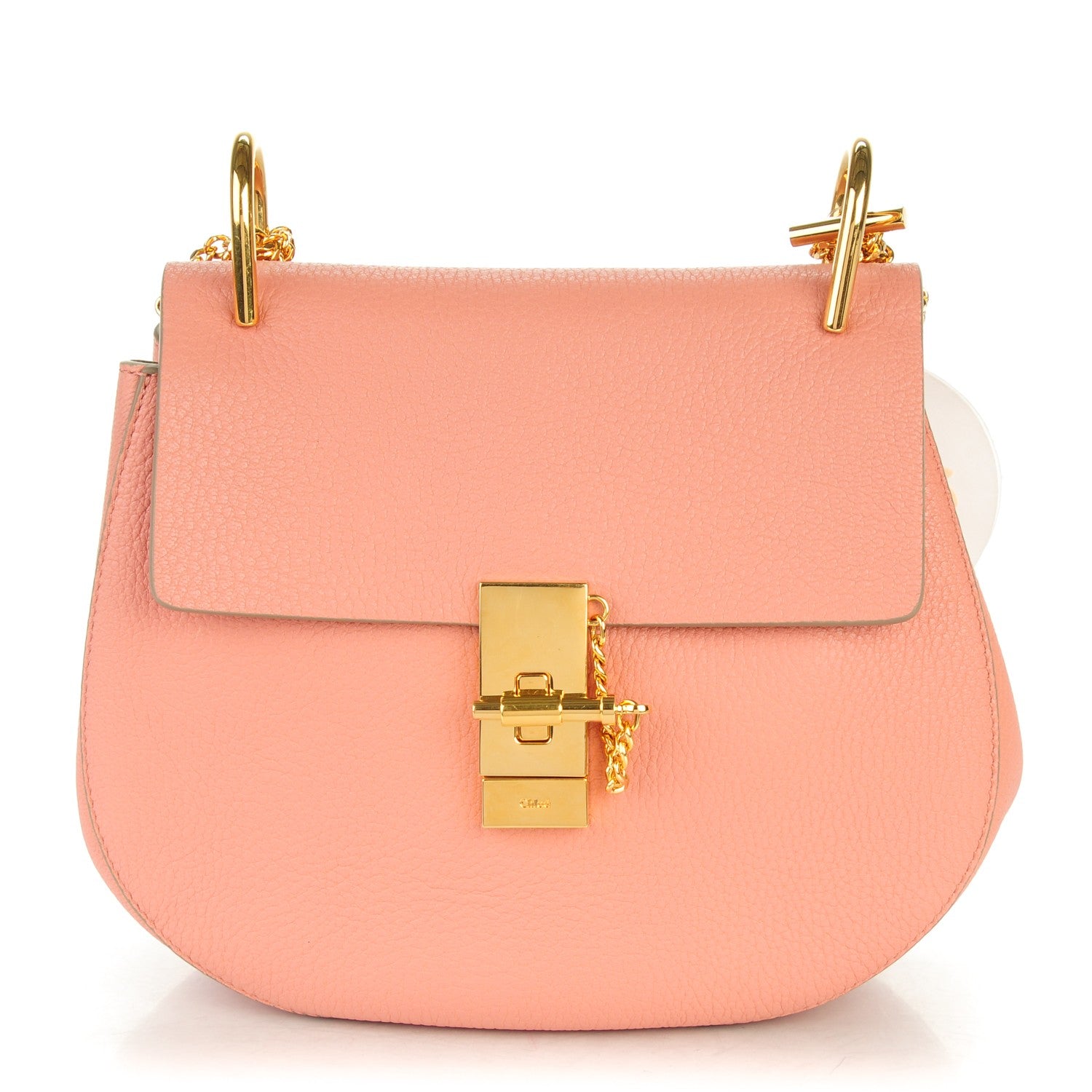 Chloe Grained Lambskin Drew Shoulder Bag Misty Rose 1 of 8