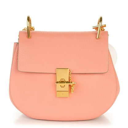 Chloe Grained Lambskin Drew Shoulder Bag Misty Rose 1 of 8