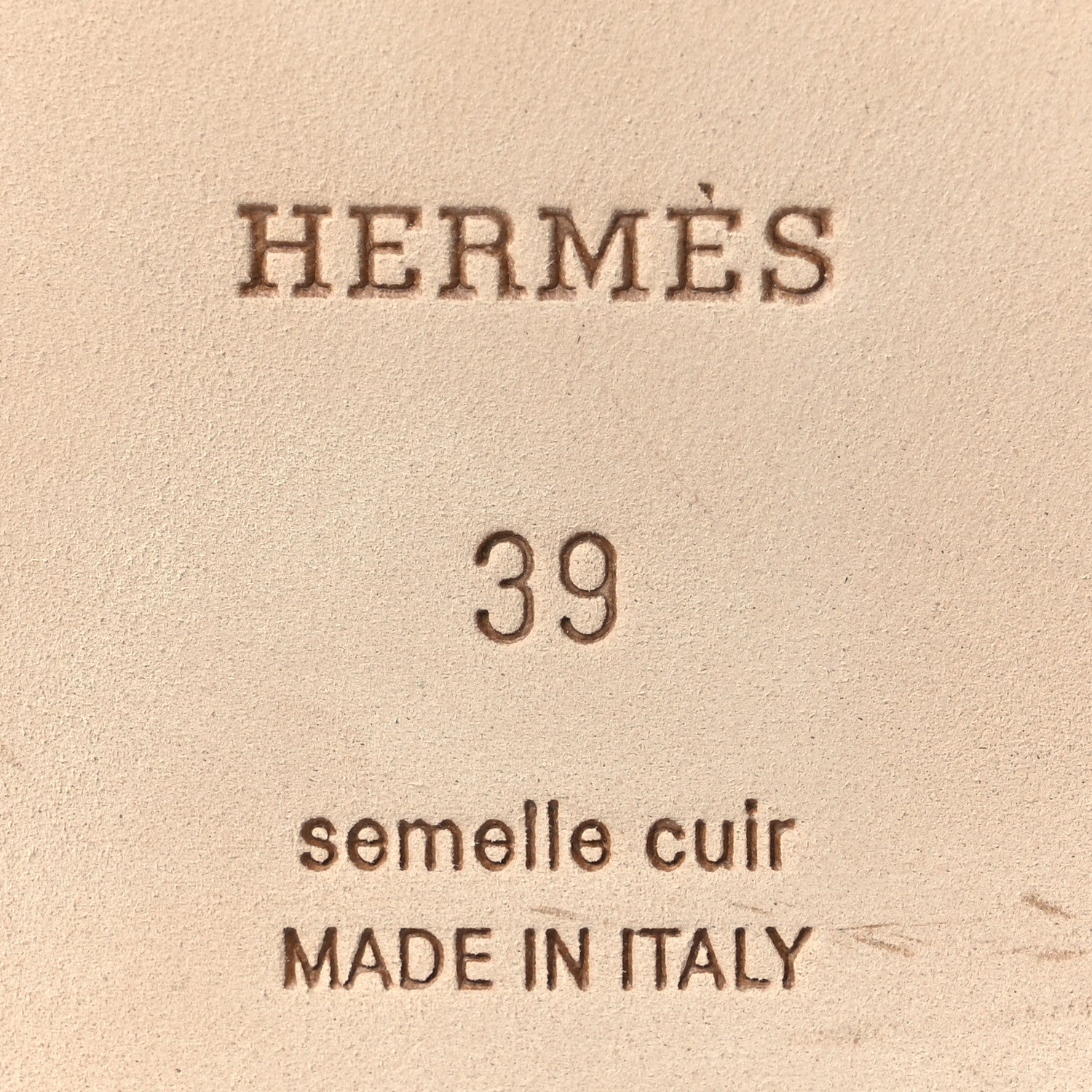 Hermes Suede Goatskin Oran Sandals 39 Bleu Tonnerre 39 Bleu Tonnerre 8 of 12