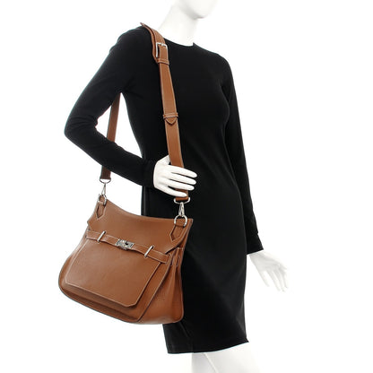 Hermes Taurillon Clemence Jypsiere 37 Gold 2 of 18