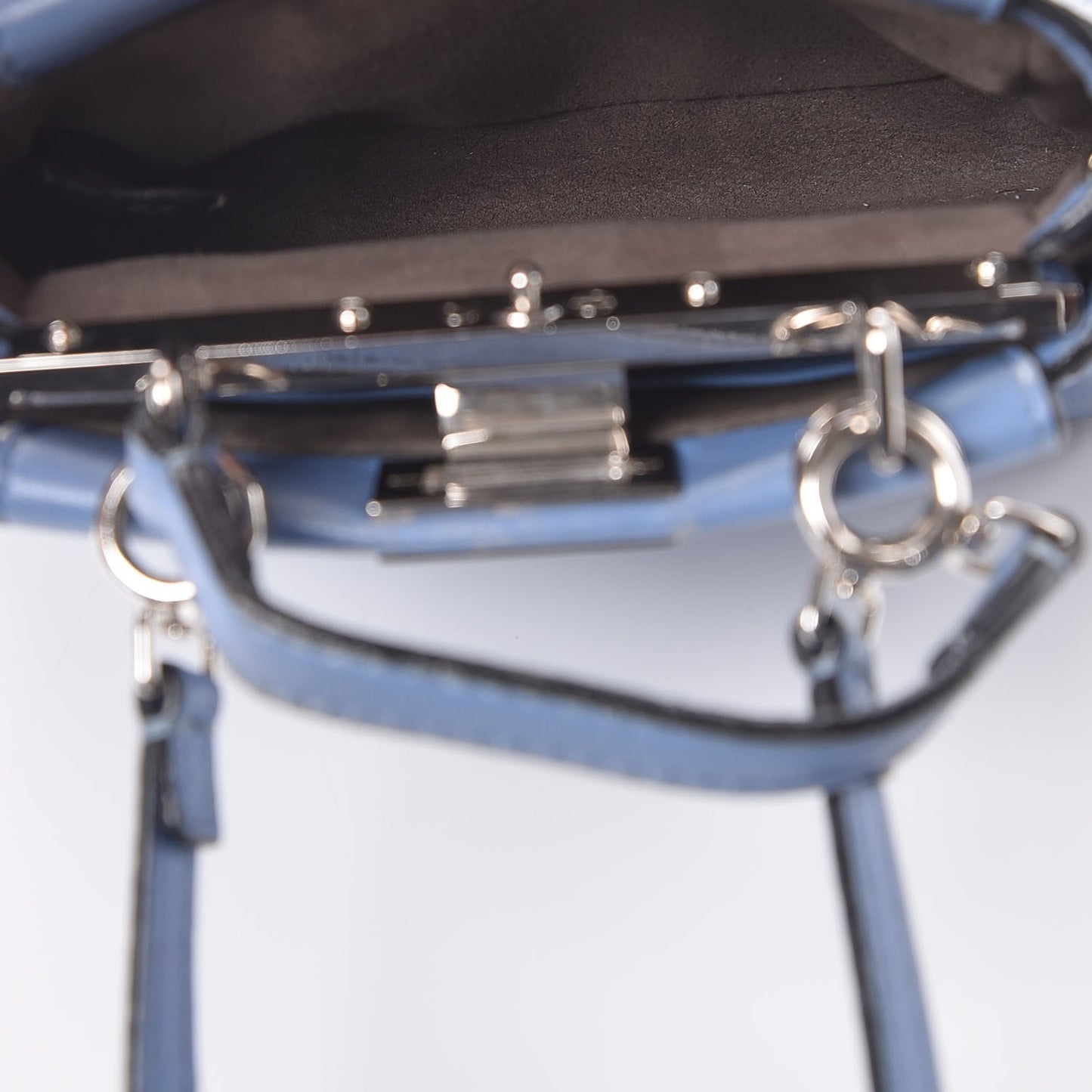 Shiny Nappa Micro Peekaboo Iconic Satchel Nebula