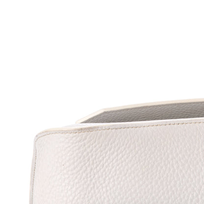 Hermes Taurillon Clemence Jypsiere 34 White 16 of 22