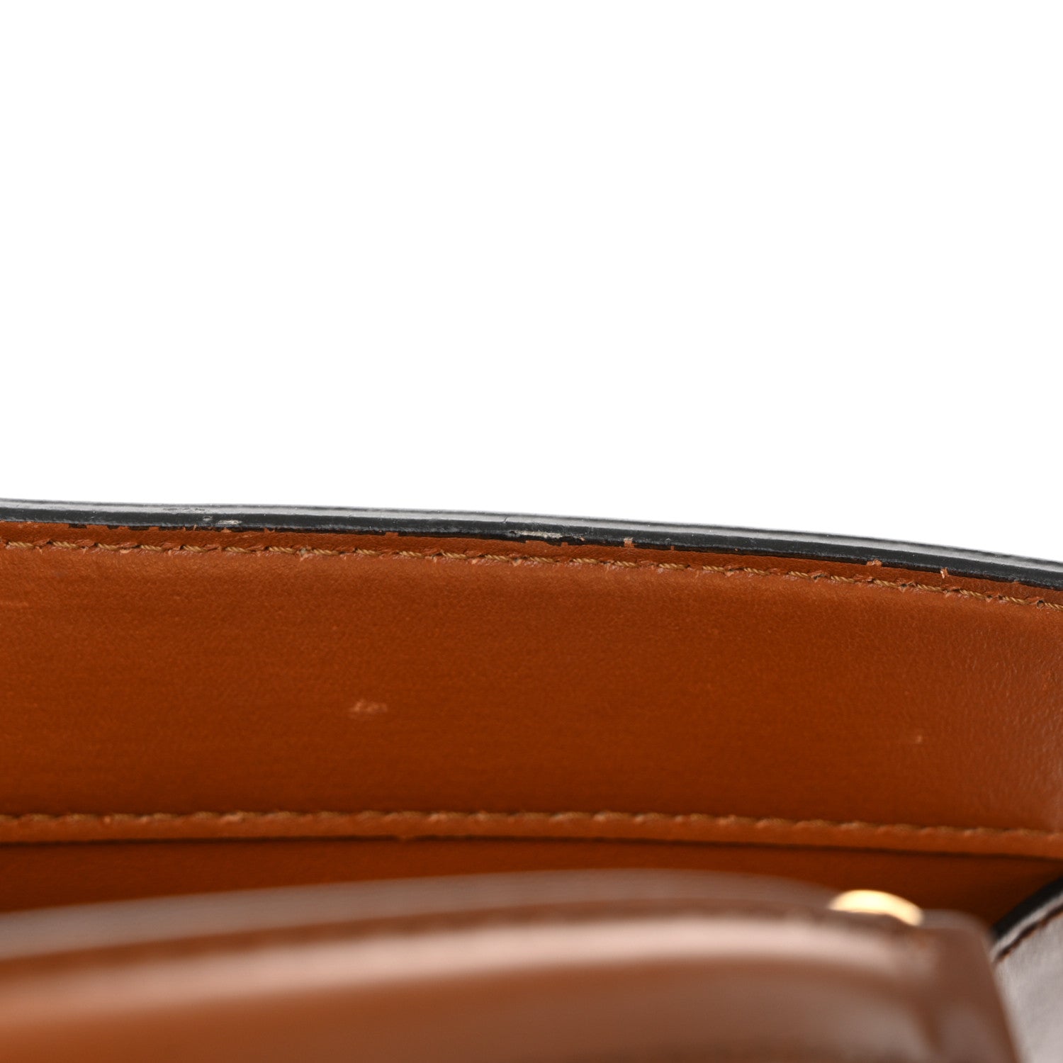 Fendi Vitello King Tamponato Medium Peekaboo I SEE U East West Satchel Cuoio 12 of 12