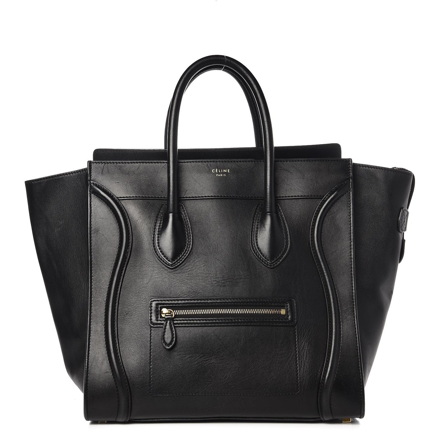 Smooth Calfskin Small Luggage Black