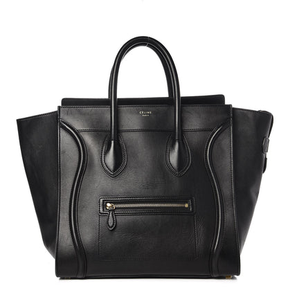 Celine Smooth Calfskin Small Luggage Black 1 of 20