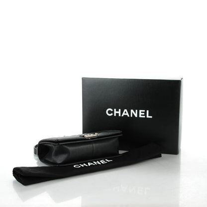 Chanel Calfskin Quilted Medium Boy Flap Black 4 of 7