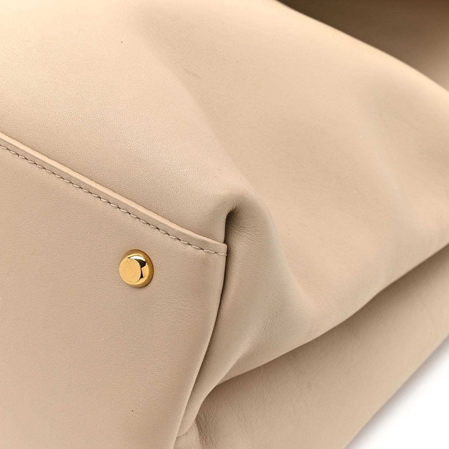 Bottega Veneta Silky Calfskin Medium Ciao Ciao Ecru 9 of 16