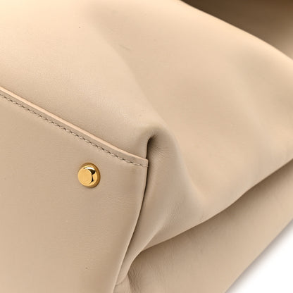 Bottega Veneta Silky Calfskin Medium Ciao Ciao Ecru 9 of 16