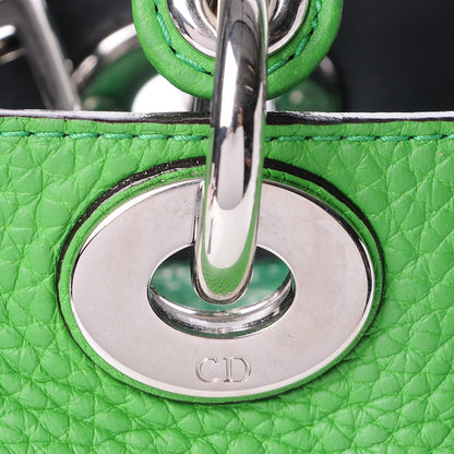 Christian Dior Bullcalf Small Diorissimo Tote Grass Green 11 of 12