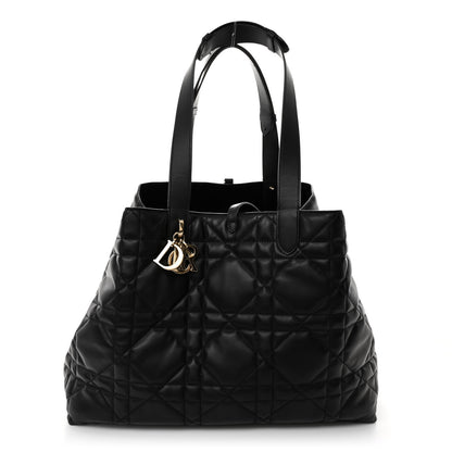 Christian Dior Calfskin Macrocannage Large Toujours Black 4 of 11