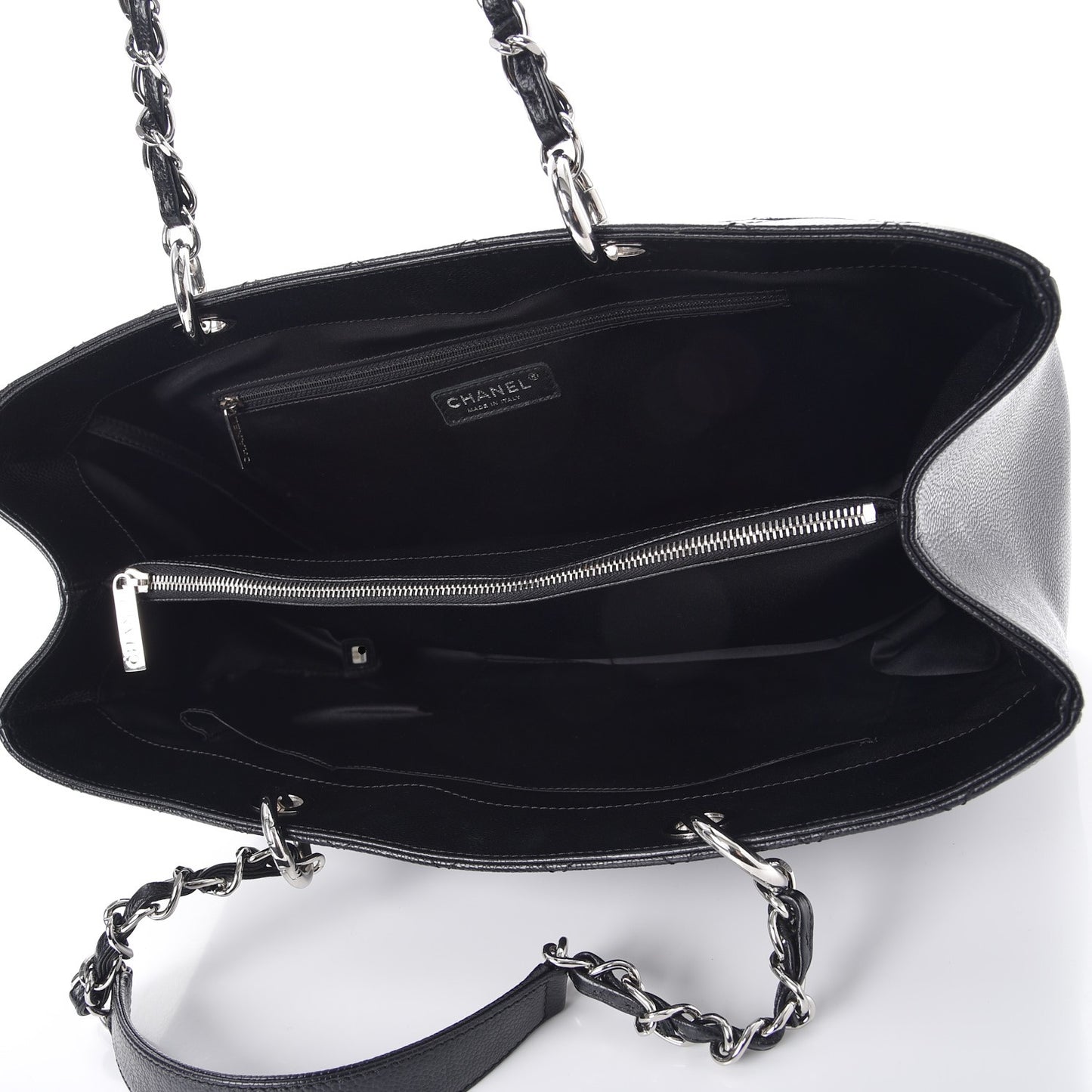 Caviar Quilted XL Grand Shopping Tote GST Black