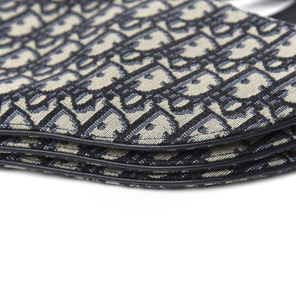 Christian Dior Oblique Saddle Pouch With Strap Navy Blue 7 of 10