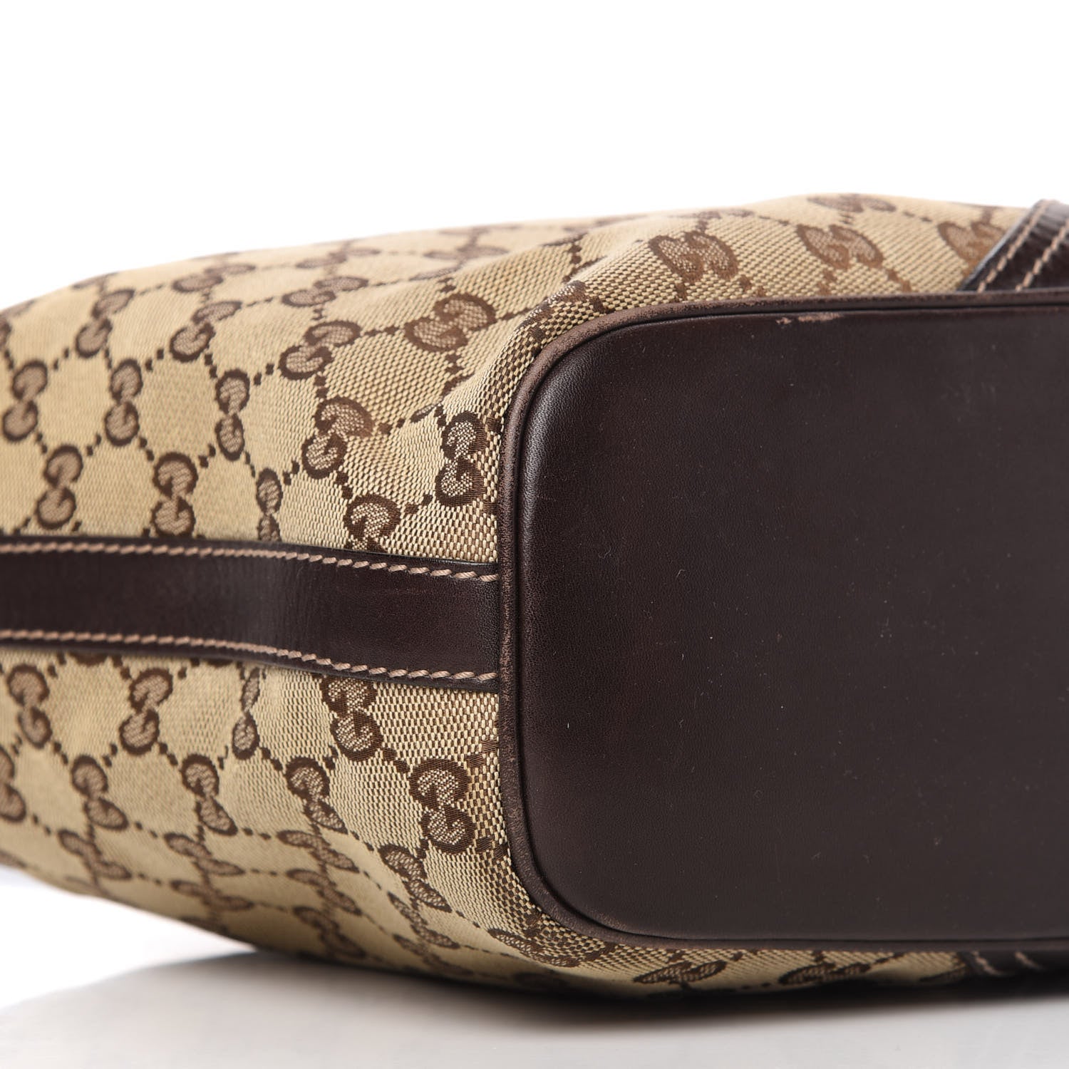 Gucci Monogram Medium New Britt Hobo Brown 6 of 10