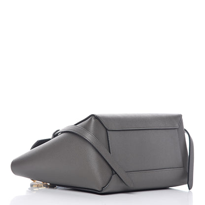 Celine Grained Calfskin Micro Belt Bag Grey 5 of 10