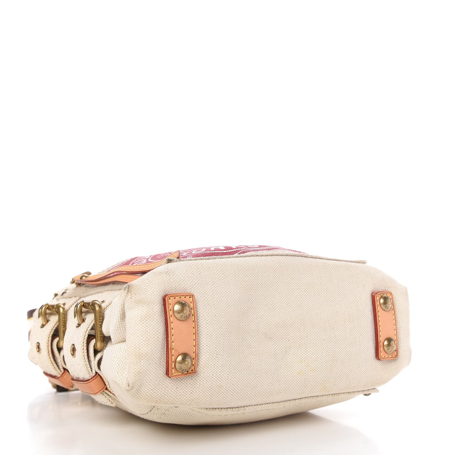 Toile Globe Shopper Cabas PM Red