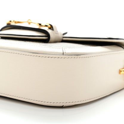 Gucci GG Supreme Monogram Web Mini Horsebit 1955 Shoulder Bag Beige Mystic White 9 of 13