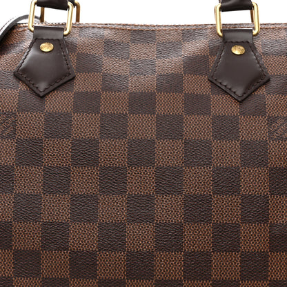 Louis Vuitton Damier Ebene Speedy Bandouliere 30 9 of 11