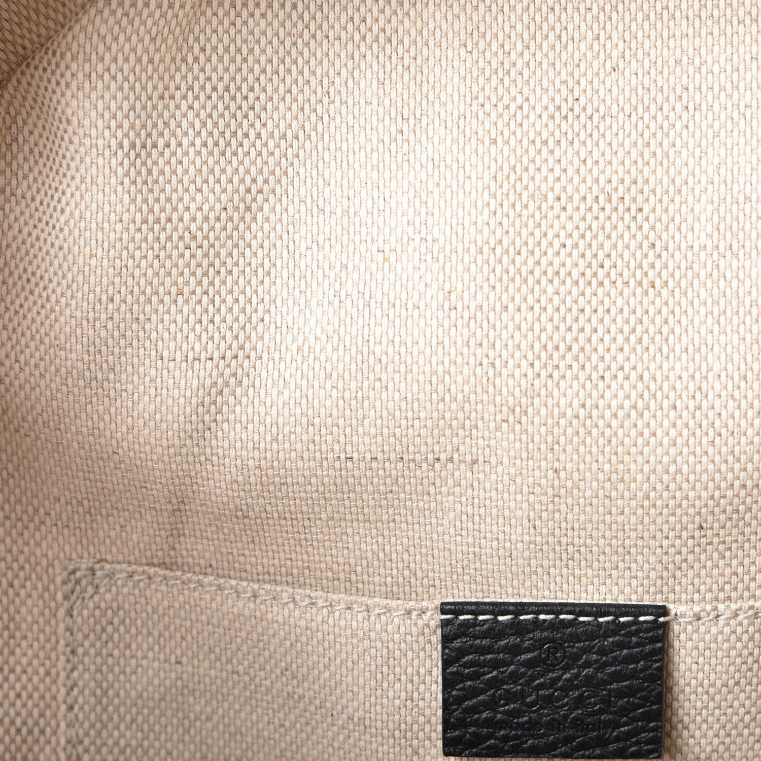 Gucci Pebbled Calfskin Soho Chain Backpack Black 8 of 9