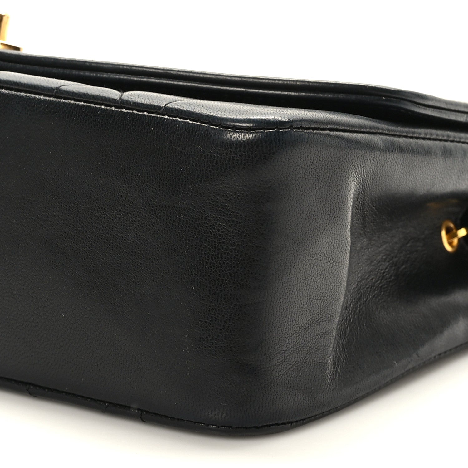 Chanel Lambskin Quilted Small Single Flap Black 9 of 9
