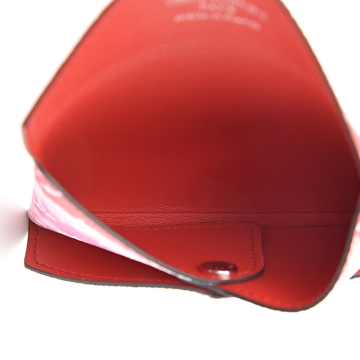 Monogram Escale Small Kirigami Pochette Insert Red