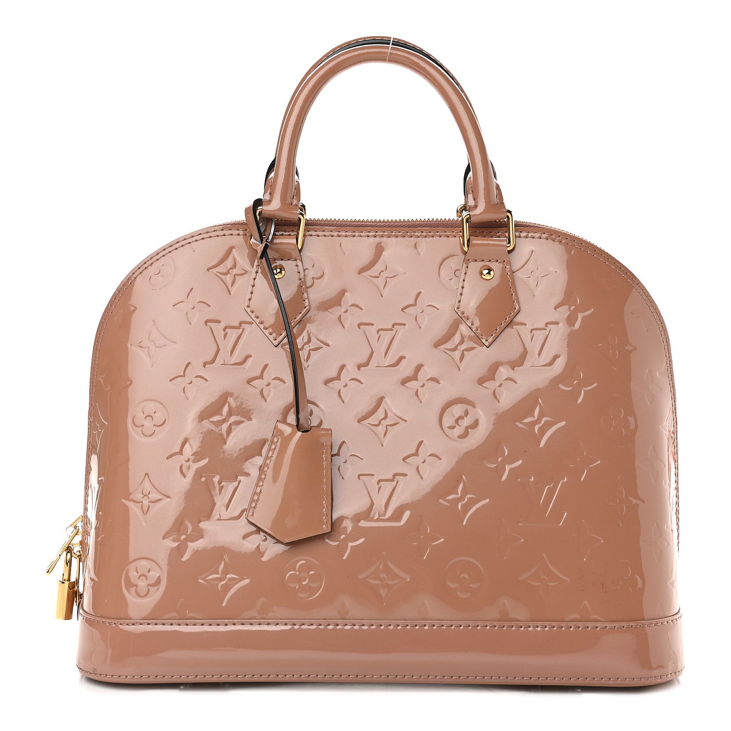 Louis Vuitton Vernis Alma PM Rose Velours 1 of 8
