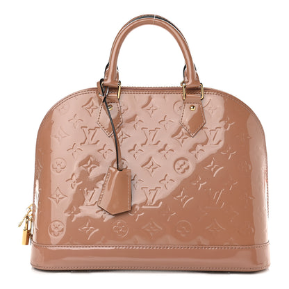 Louis Vuitton Vernis Alma PM Rose Velours 1 of 8