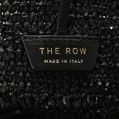 The Row THE ROW Raffia Oregon Bag Black 6 of 8
