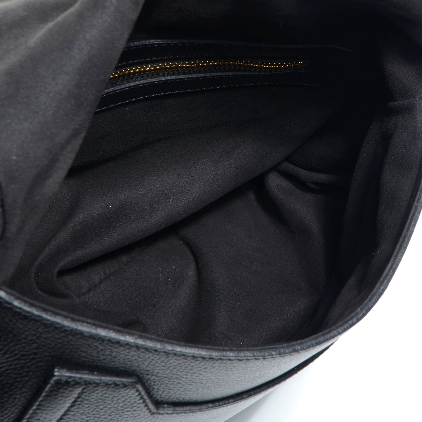 Grained Calfskin Medium Jennifer Crossbody Bag Black