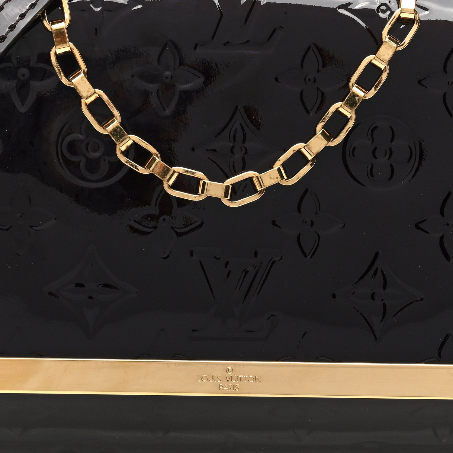 Louis Vuitton Vernis Anam Clutch Amarante 7 of 9