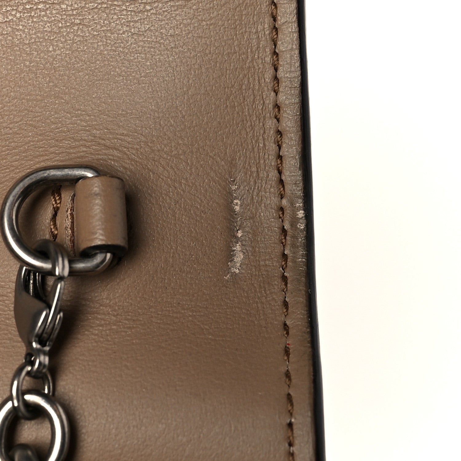 Gucci GG Supreme Monogram Mini Dionysus Chain Wallet Beige Taupe 11 of 12