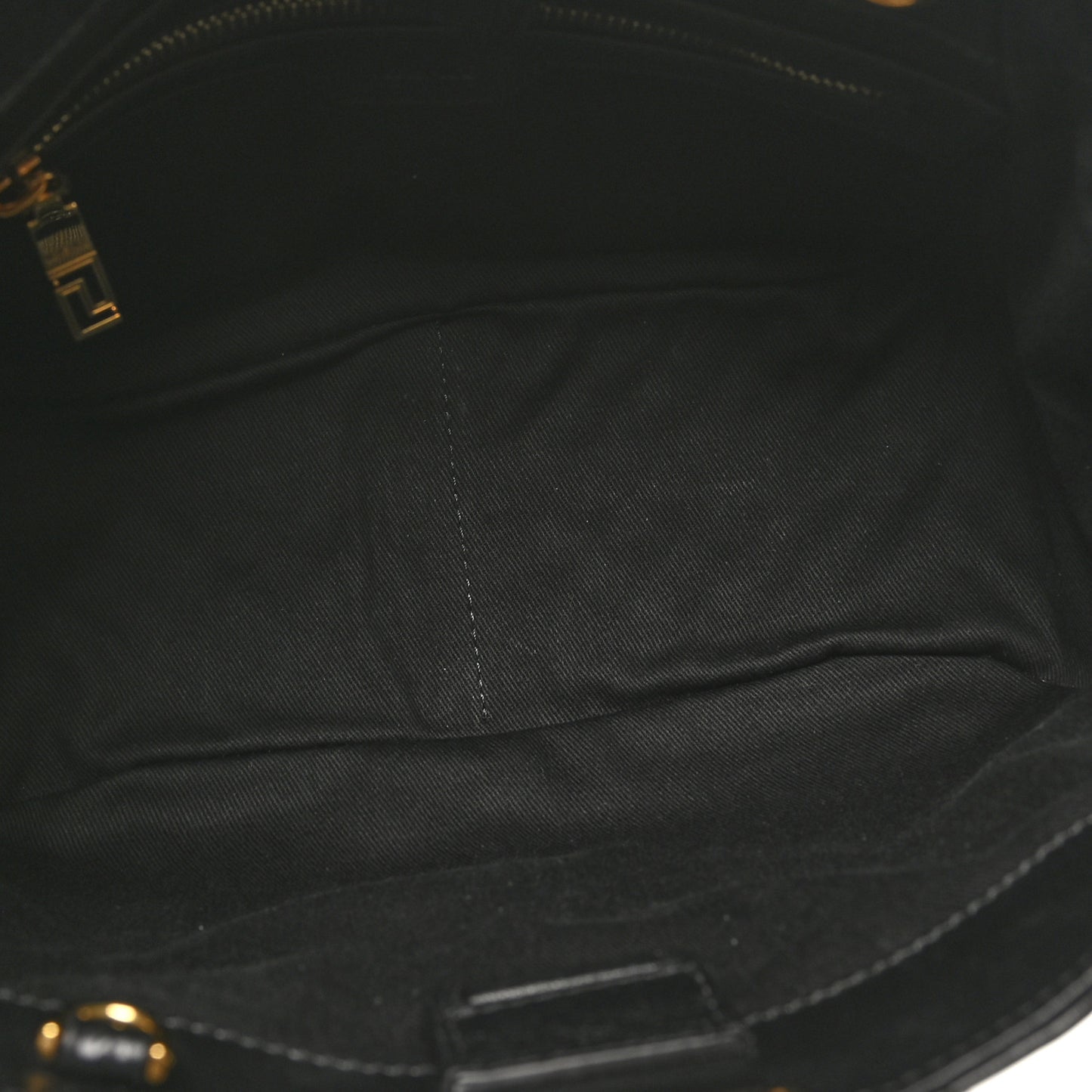 Calfskin Quilted Greca Versace Small Goddess Tote Bag Black