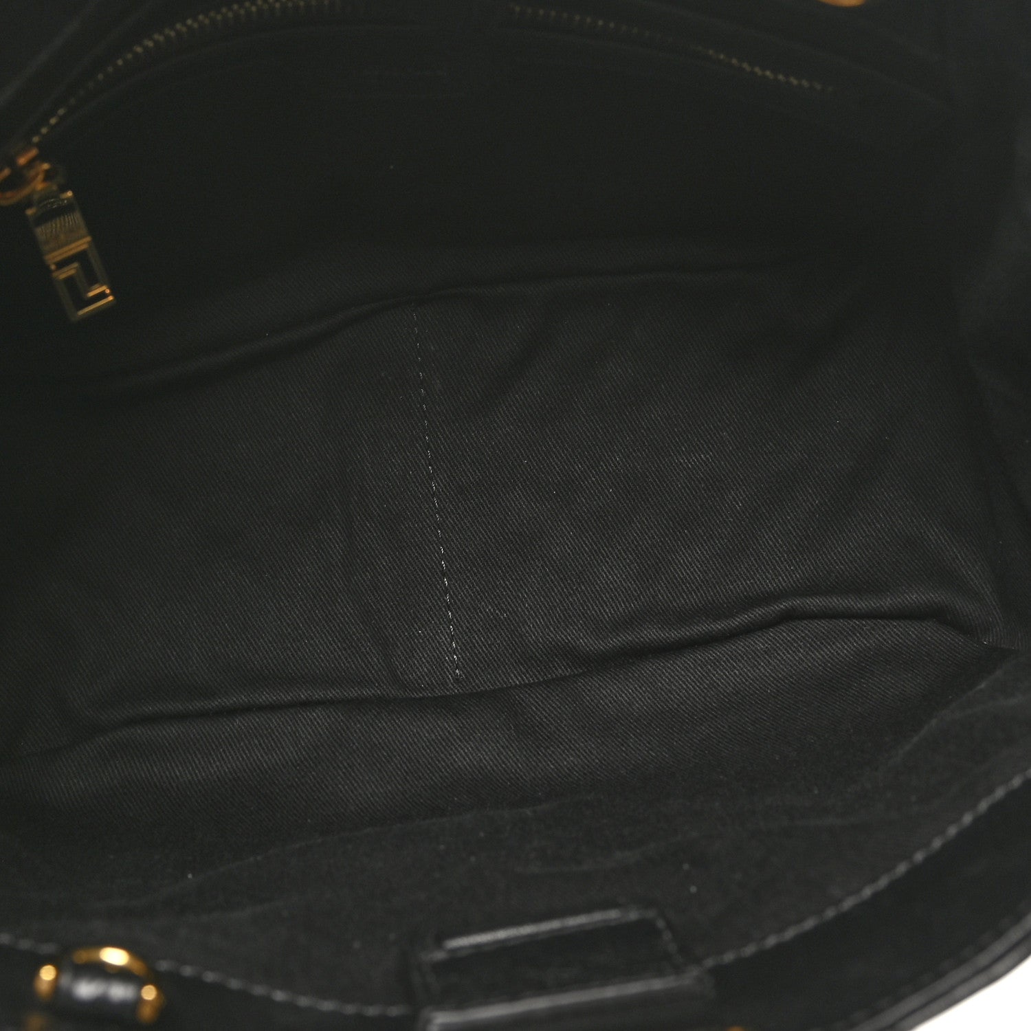 Versace Calfskin Quilted Greca Versace Small Goddess Tote Bag Black 5 of 10
