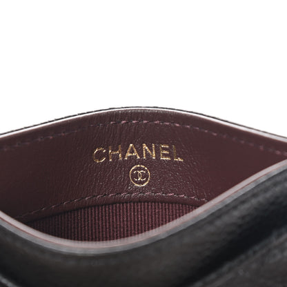 Chanel Caviar Quilted Card Holder Black 6 of 9