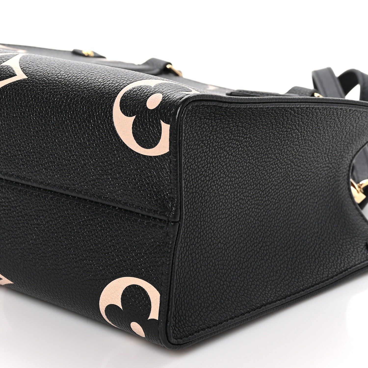 Louis Vuitton Empreinte Monogram Giant Onthego PM Black Beige 9 of 10