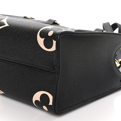 Louis Vuitton Empreinte Monogram Giant Onthego PM Black Beige 9 of 10