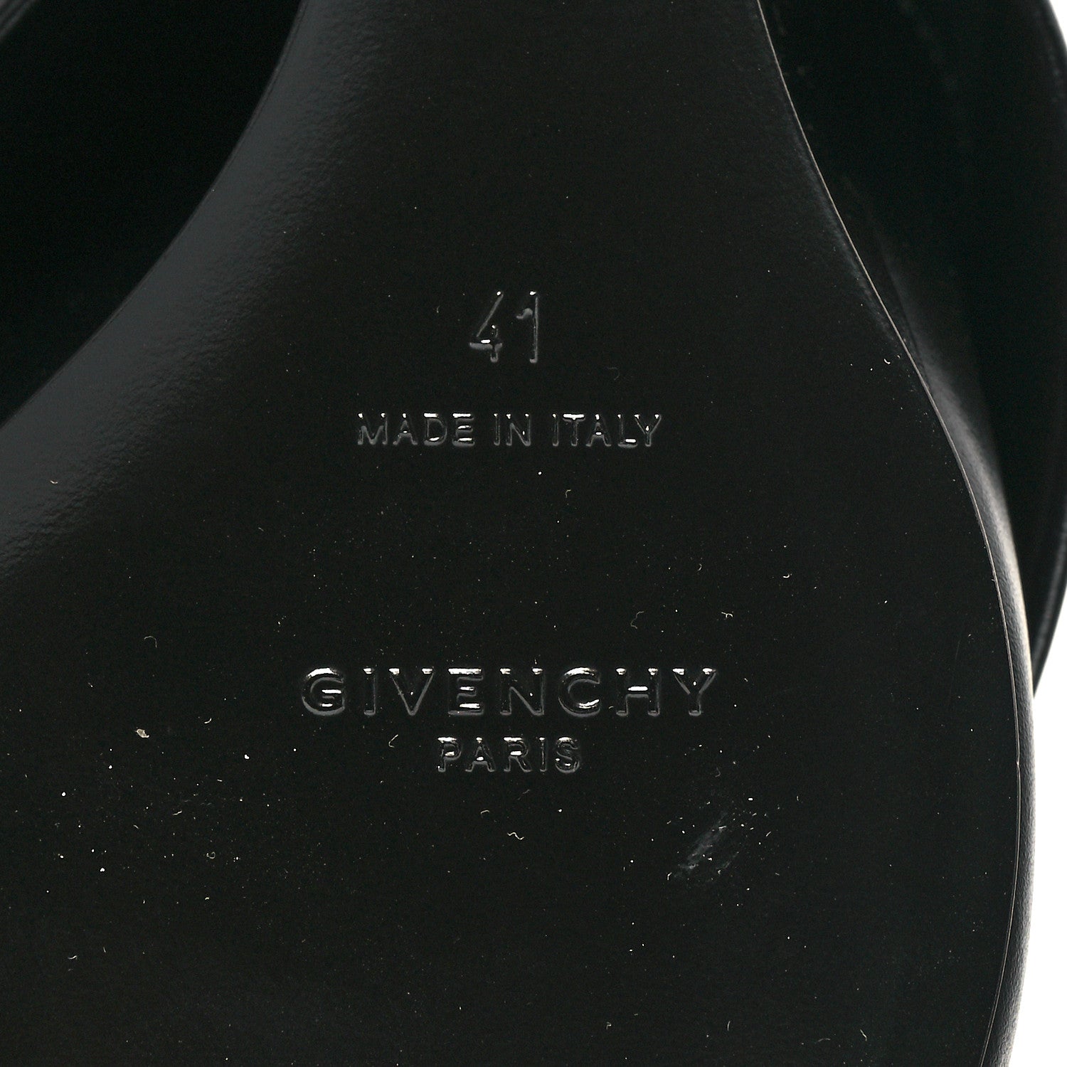 Givenchy Calfskin Shark Lock Pant Boots 41 Black 6 of 8