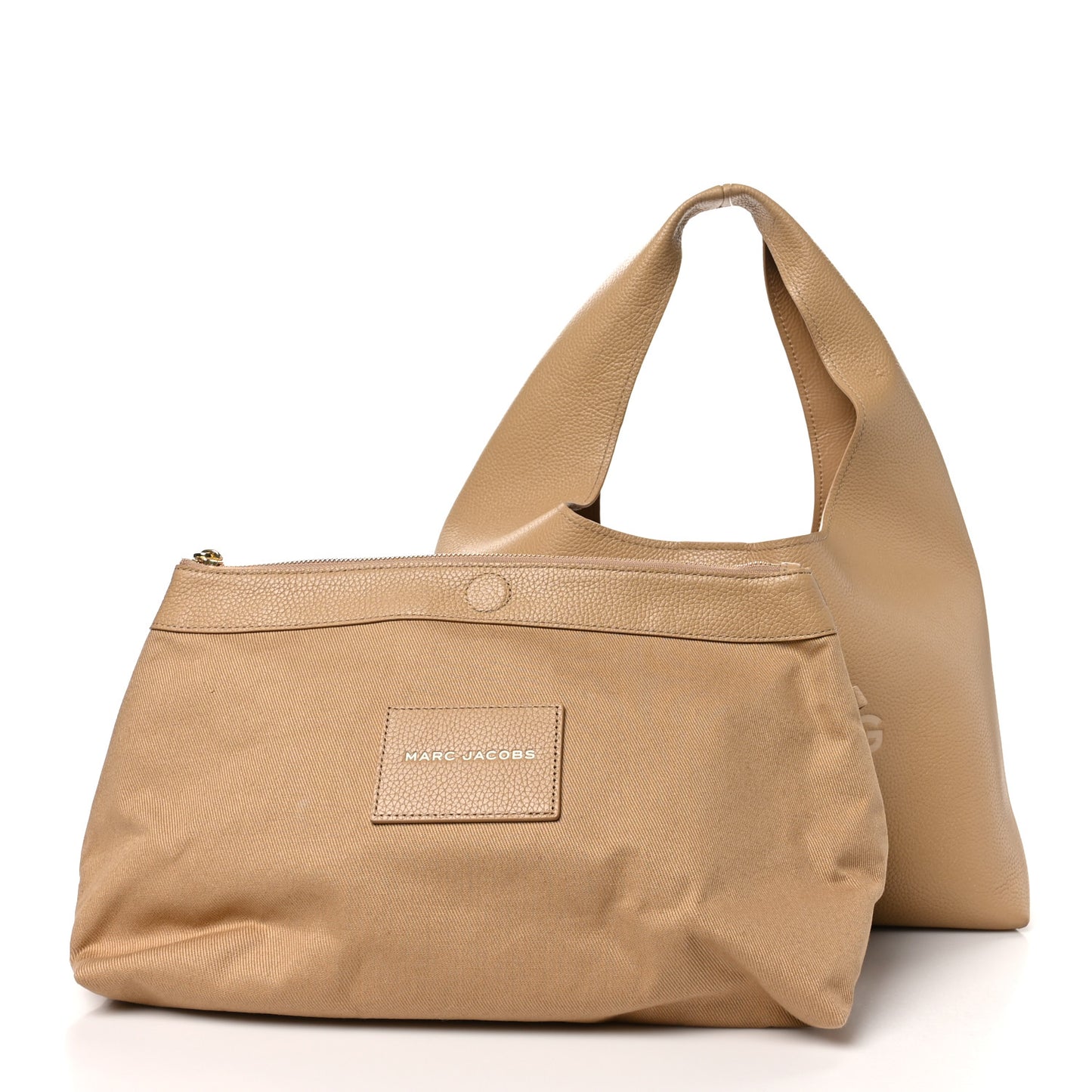 Grained Calfskin Medium The Sack Bag Camel