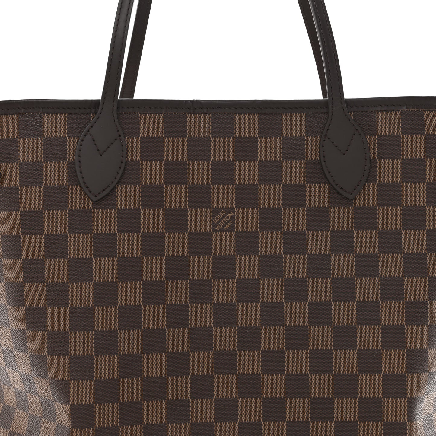 Damier Ebene Neo Neverfull MM Rose Ballerine