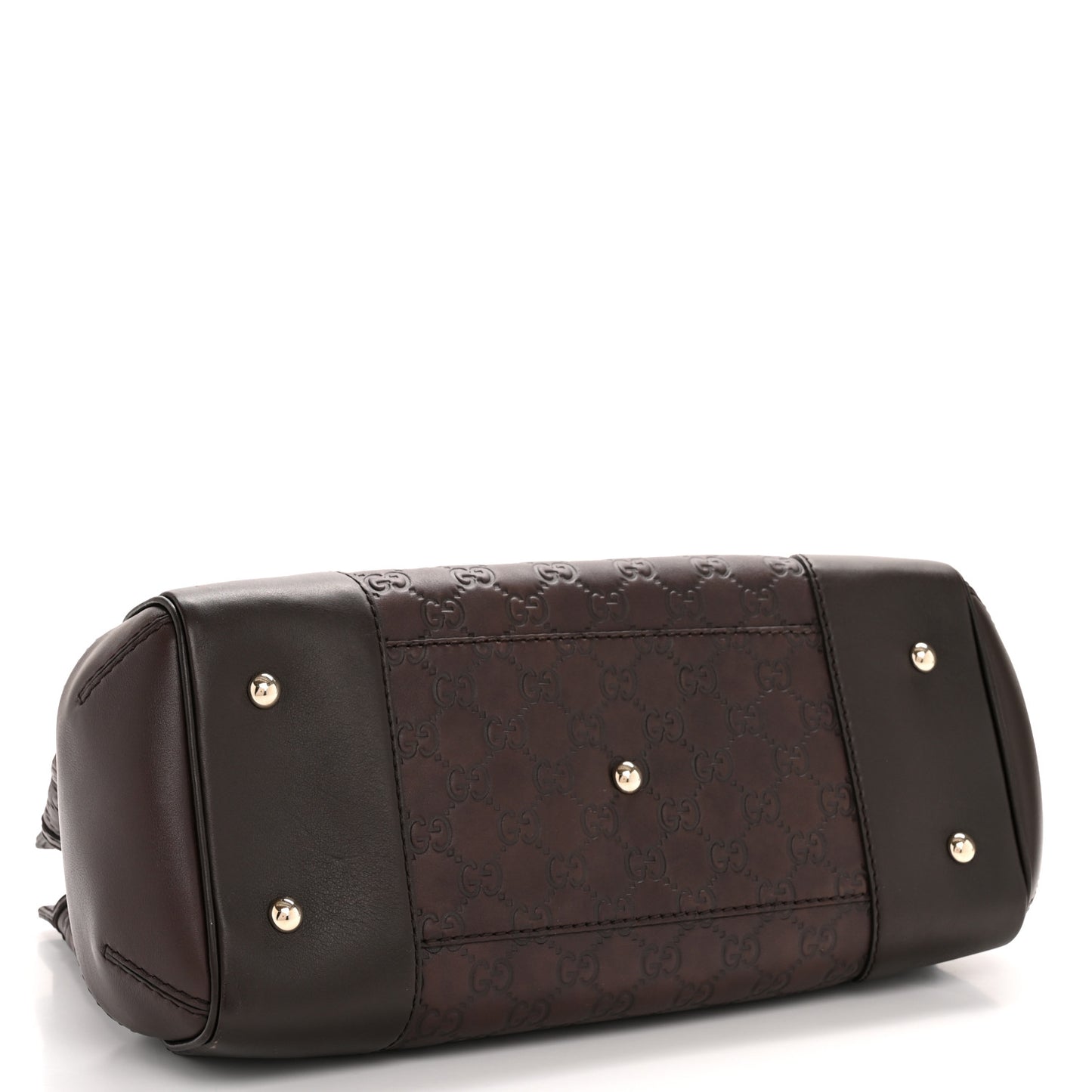 Guccissima Medium Mayfair Tote Dark Brown