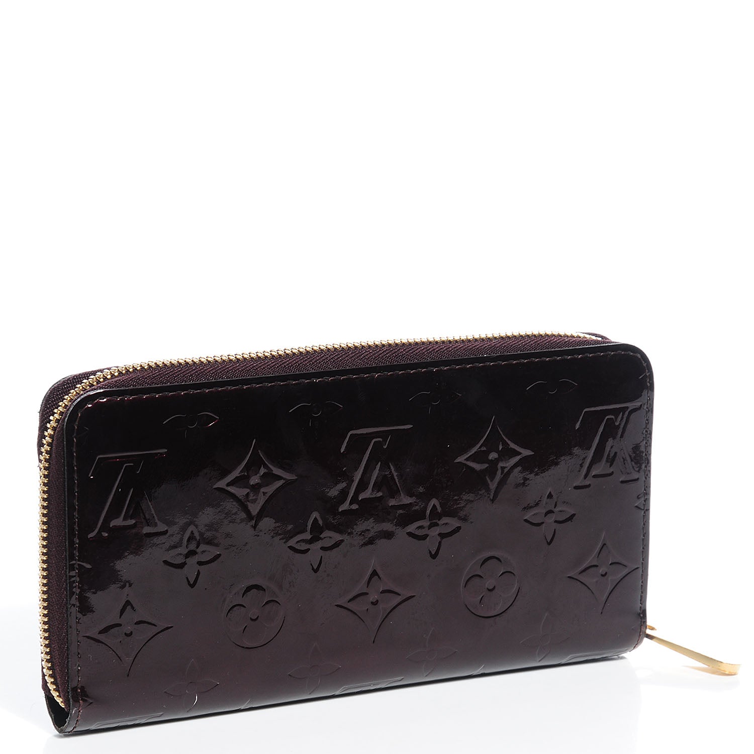 Louis Vuitton Vernis Zippy Wallet Amarante 3 of 8