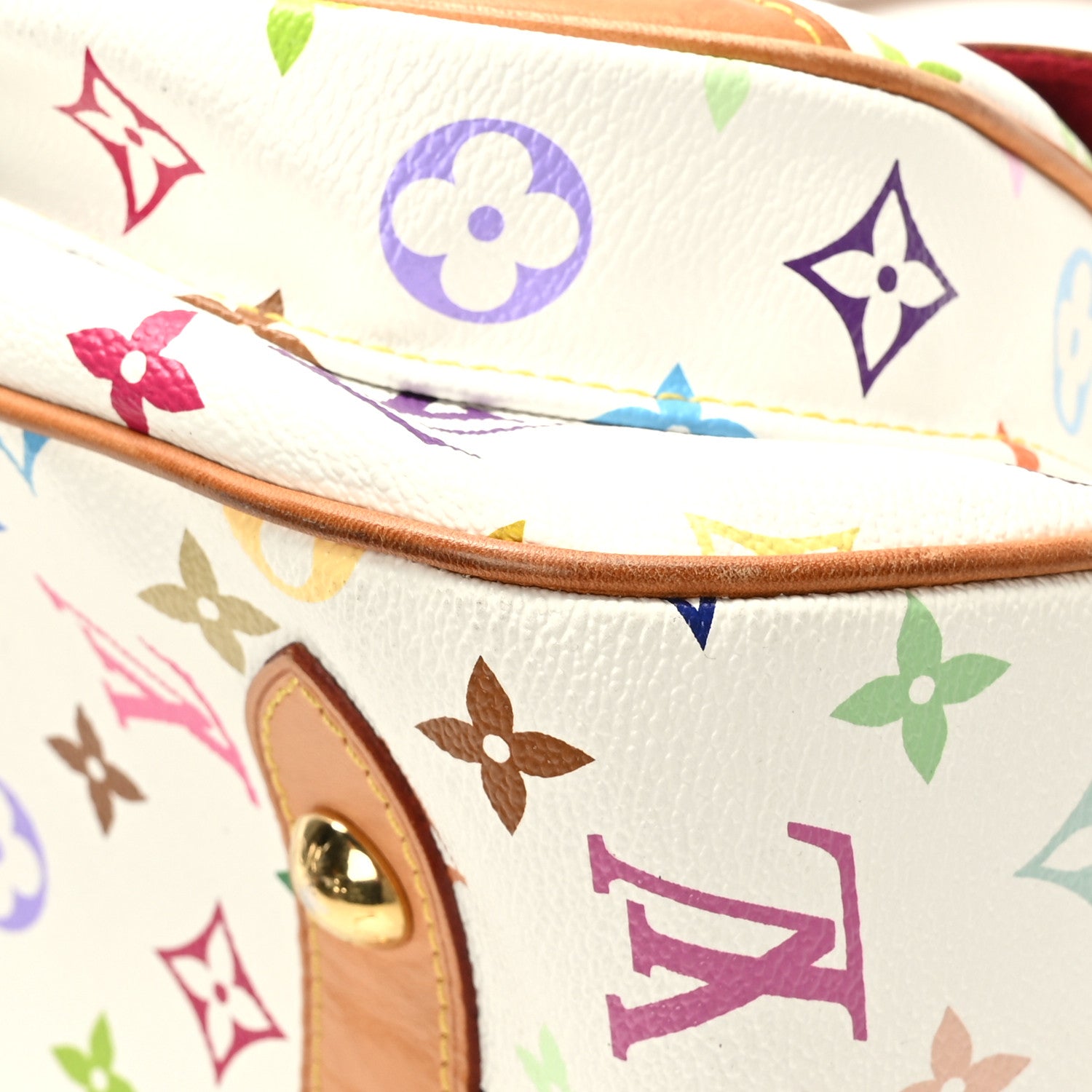 Louis Vuitton Monogram Multicolor Rita White 8 of 11