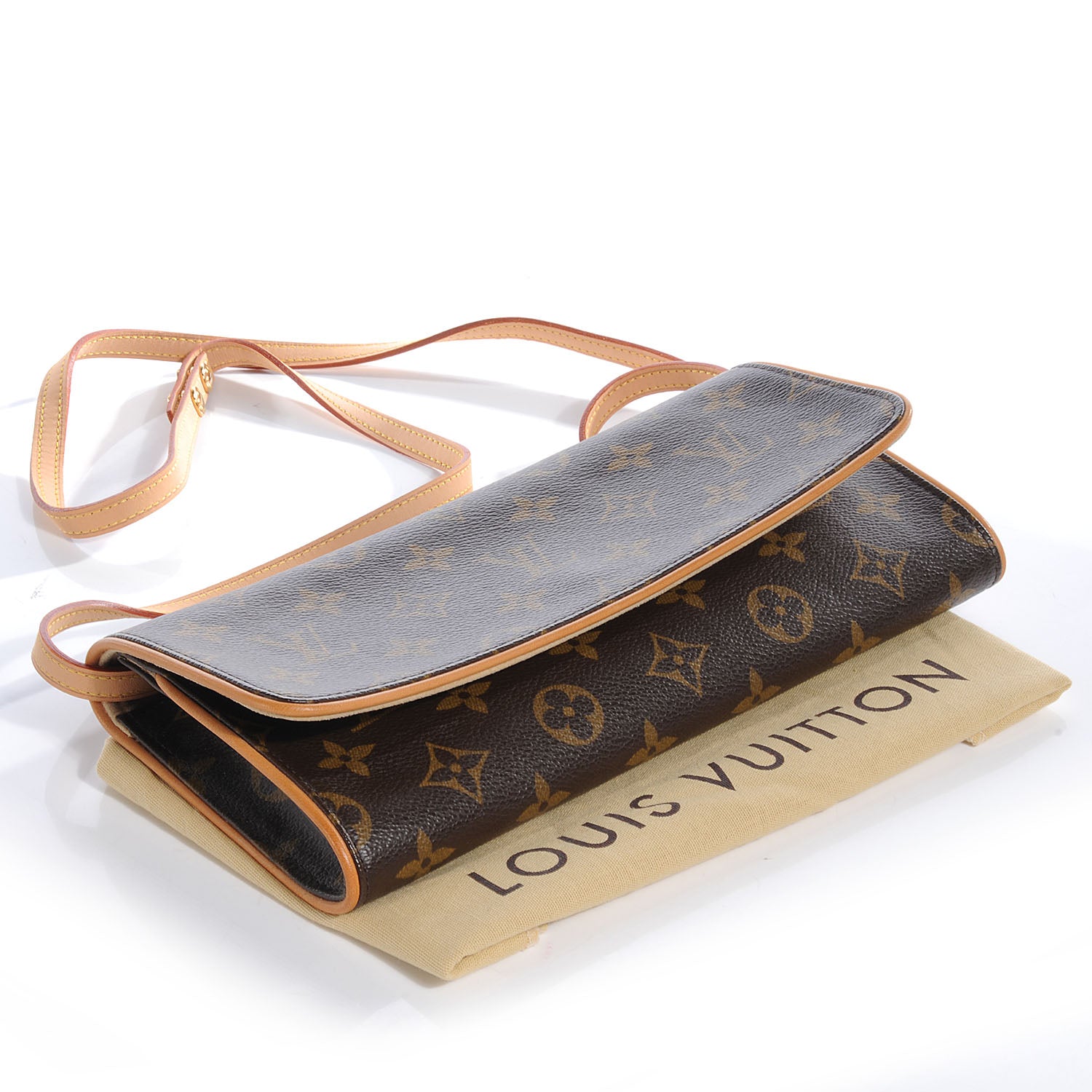 Louis Vuitton Monogram Pochette Twin GM 4 of 8