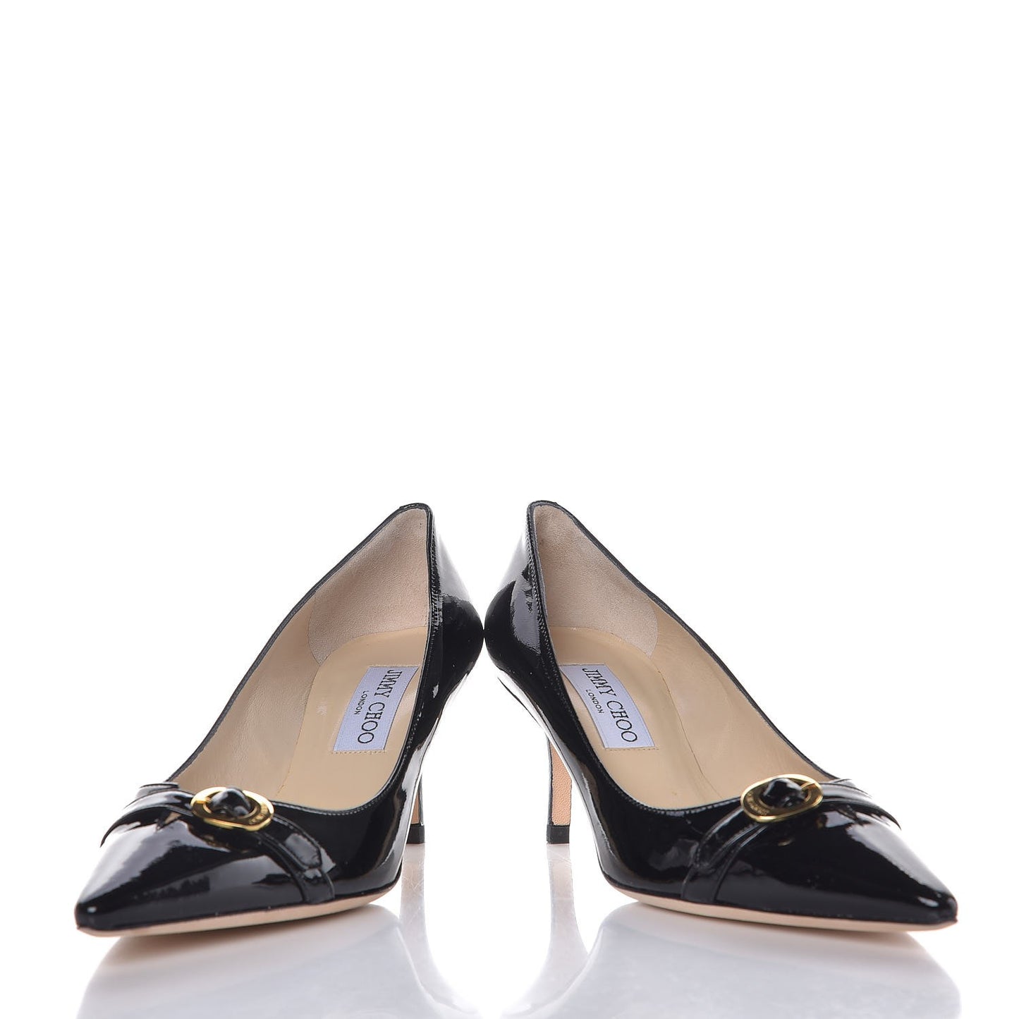 Patent Jacob Pumps 37.5 Black