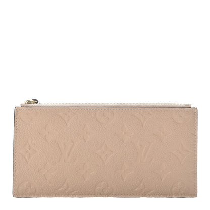 Louis Vuitton Empreinte Felicie Chain Wallet Zippered Insert Papyrus 1 of 6