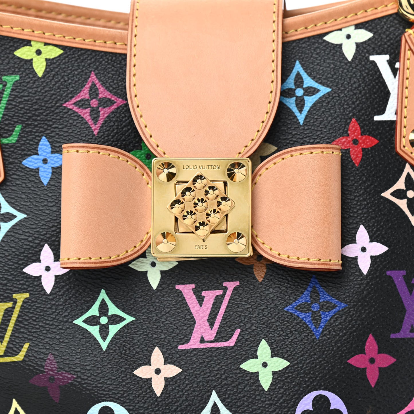 Monogram Multicolor Annie MM Black