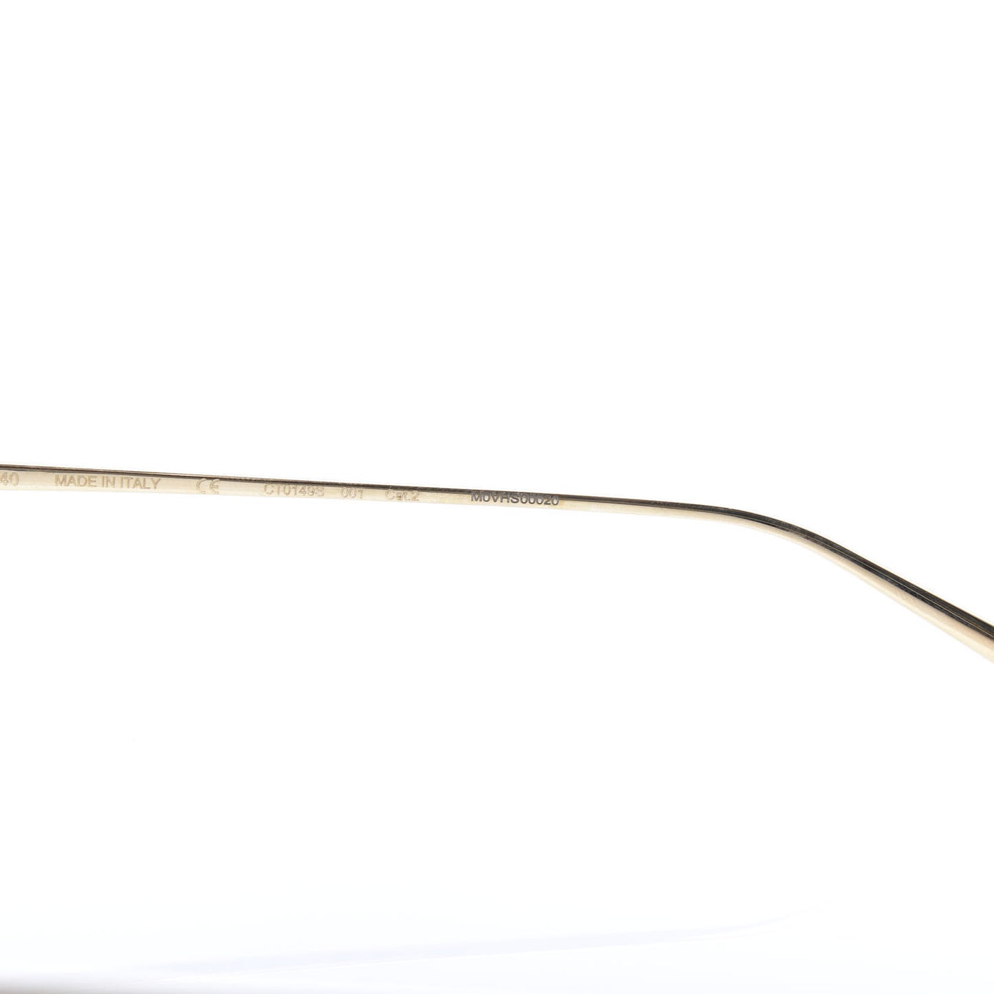 Panthere De Round Sunglasses Gold